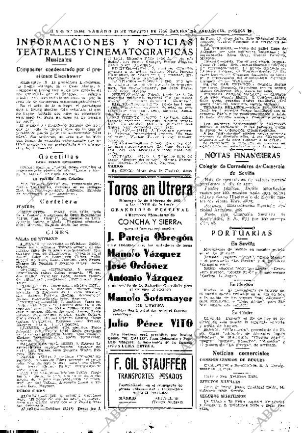 ABC SEVILLA 19-02-1955 página 22