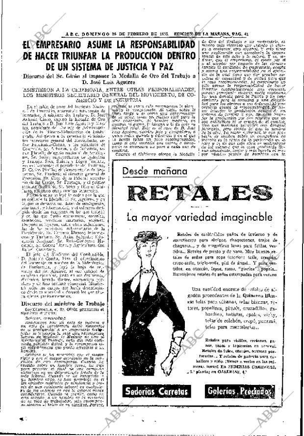 ABC MADRID 20-02-1955 página 35