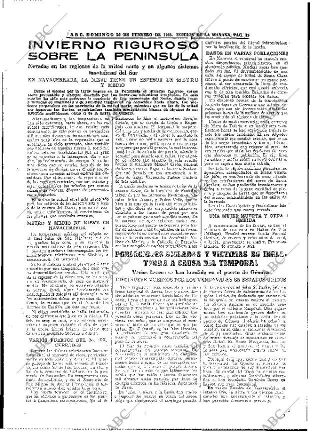 ABC MADRID 20-02-1955 página 39