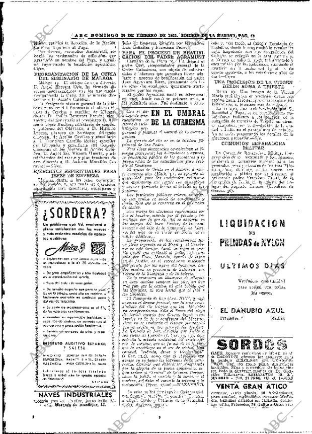 ABC MADRID 20-02-1955 página 42