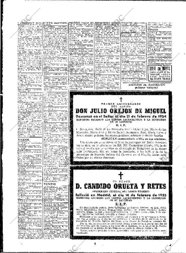 ABC MADRID 20-02-1955 página 62