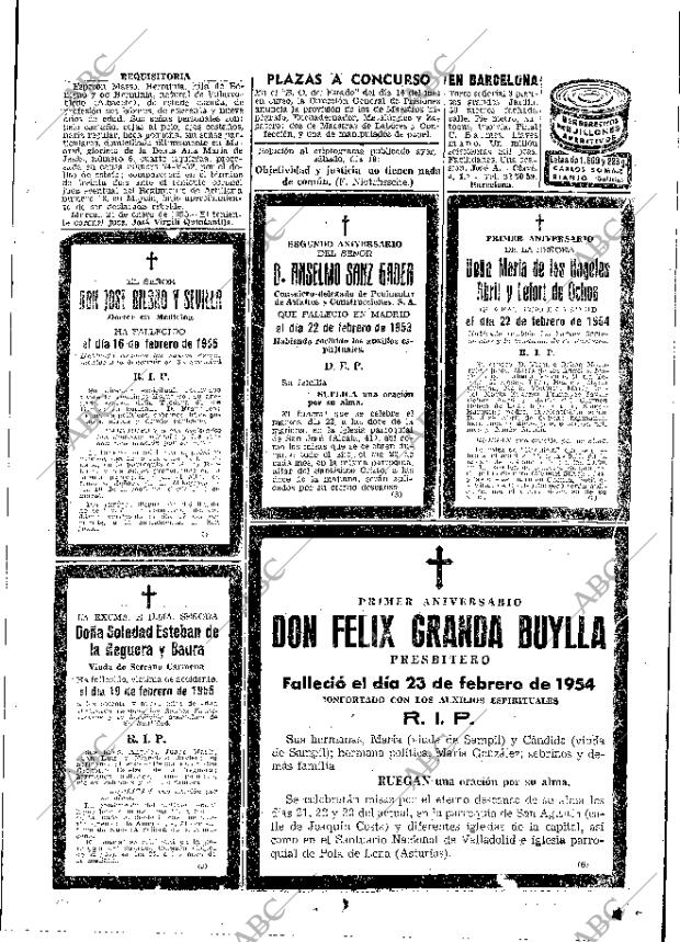 ABC MADRID 20-02-1955 página 63