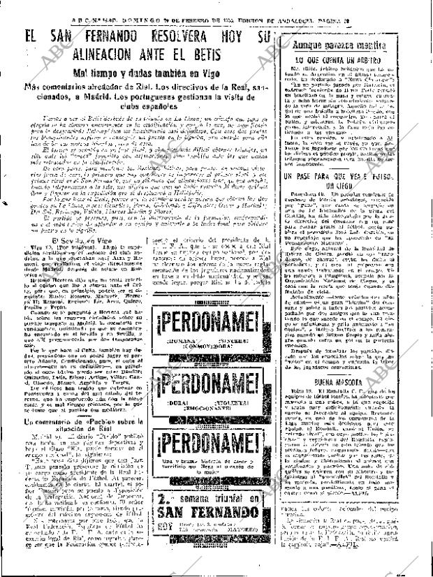 ABC SEVILLA 20-02-1955 página 33