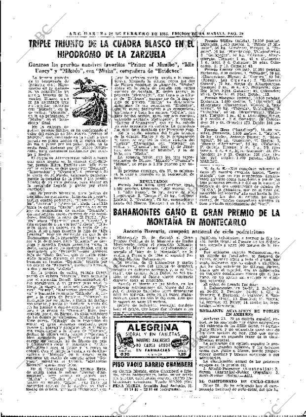 ABC MADRID 22-02-1955 página 39
