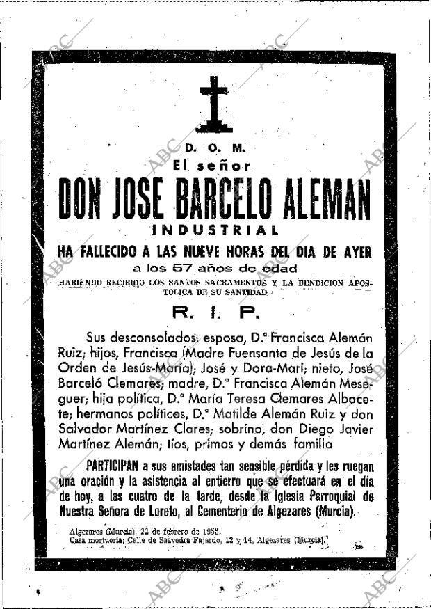 ABC MADRID 22-02-1955 página 50