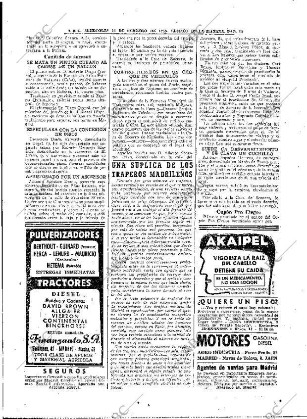 ABC MADRID 23-02-1955 página 39