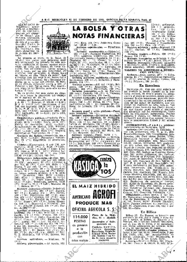 ABC MADRID 23-02-1955 página 41