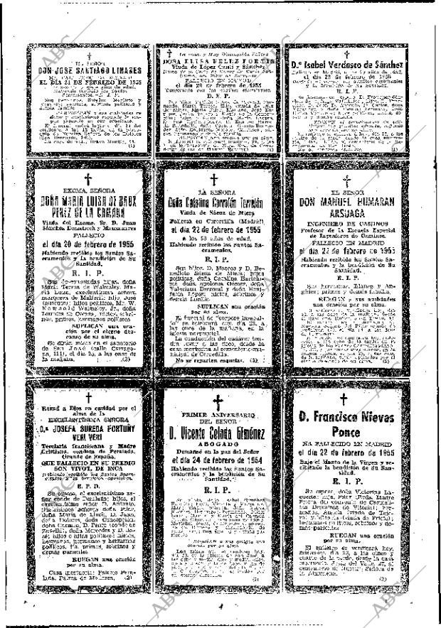 ABC MADRID 23-02-1955 página 54