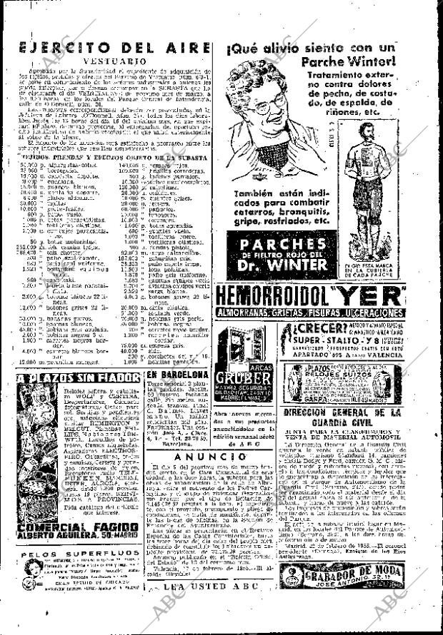 ABC MADRID 23-02-1955 página 55
