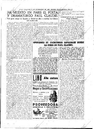 ABC MADRID 24-02-1955 página 27