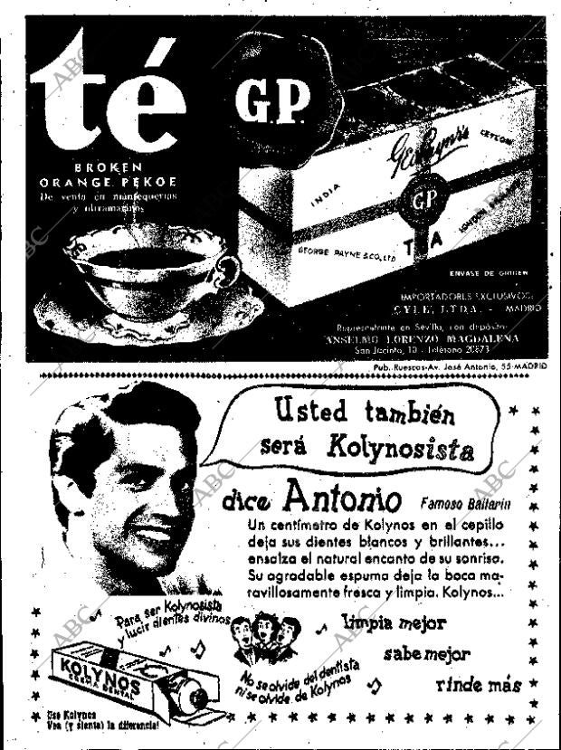 ABC SEVILLA 25-02-1955 página 10