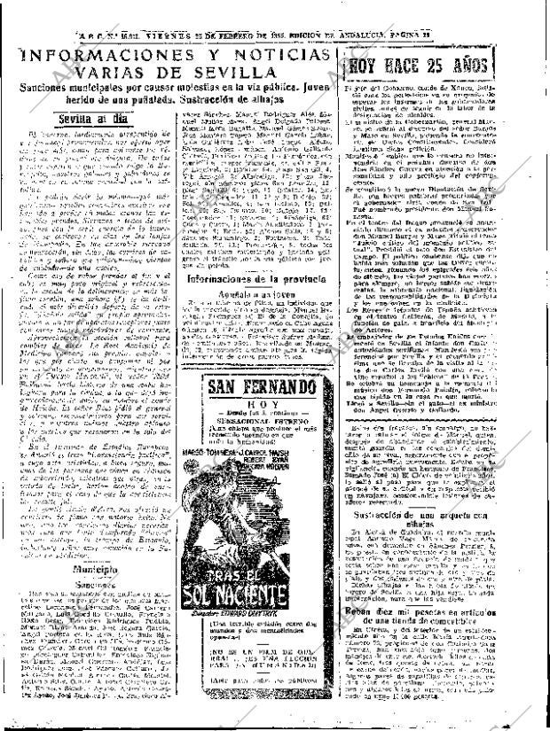 ABC SEVILLA 25-02-1955 página 25
