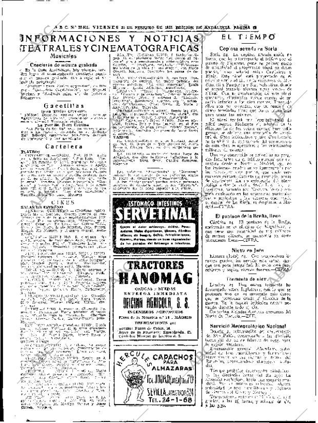 ABC SEVILLA 25-02-1955 página 28