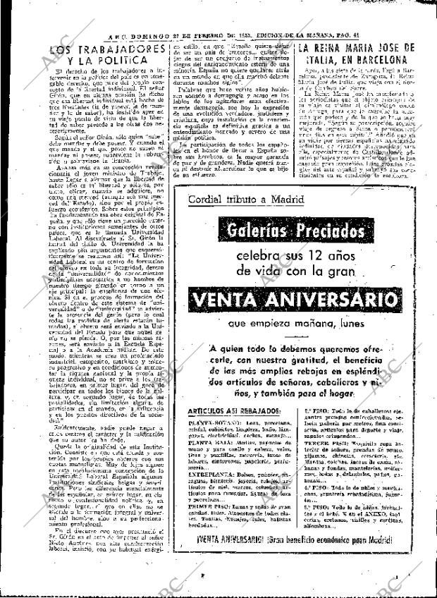 ABC MADRID 27-02-1955 página 41
