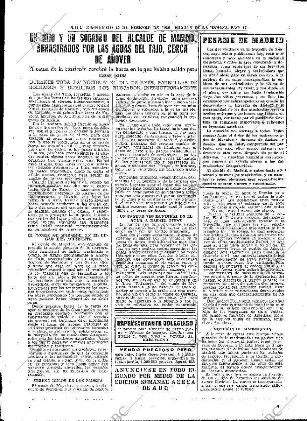 ABC MADRID 27-02-1955 página 47