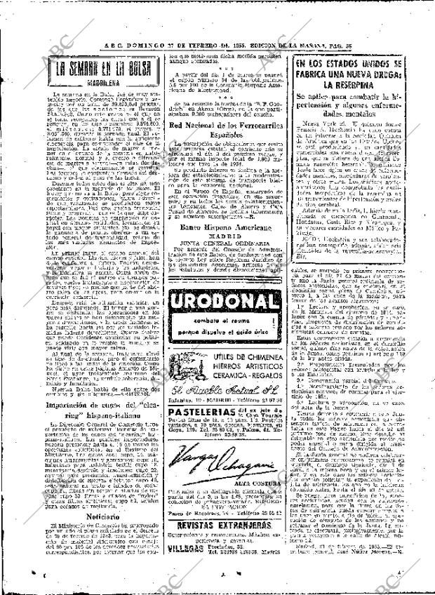 ABC MADRID 27-02-1955 página 56