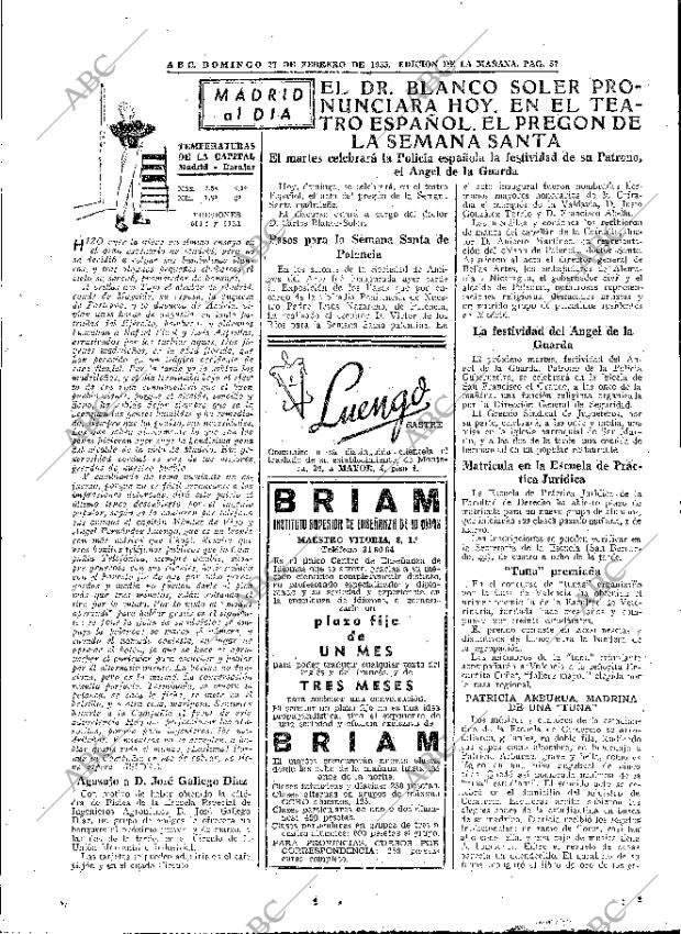 ABC MADRID 27-02-1955 página 57
