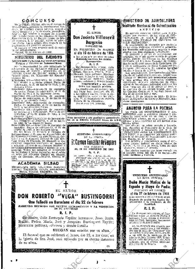 ABC MADRID 27-02-1955 página 70