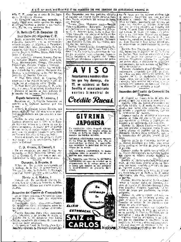 ABC SEVILLA 27-02-1955 página 32