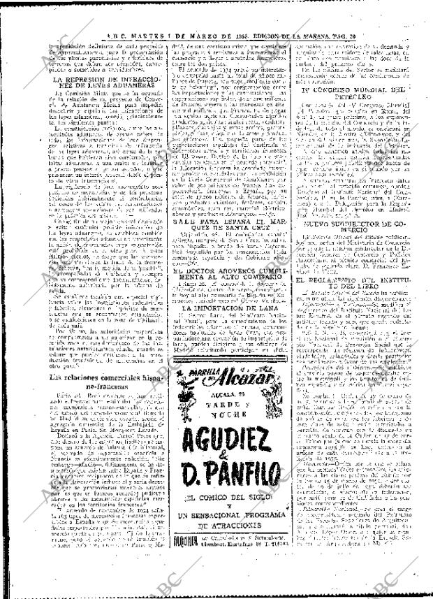 ABC MADRID 01-03-1955 página 20