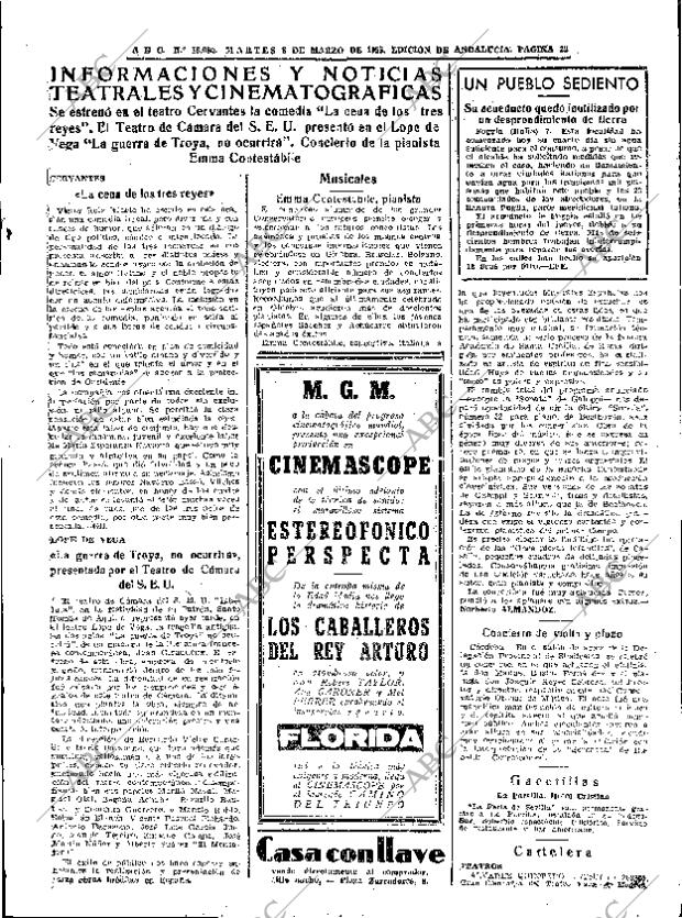 ABC SEVILLA 08-03-1955 página 23