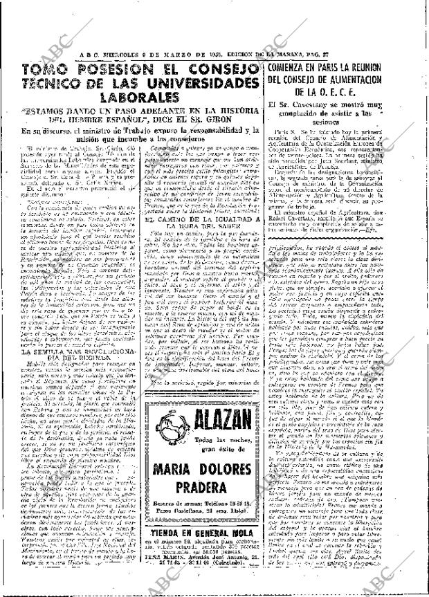 ABC MADRID 09-03-1955 página 27