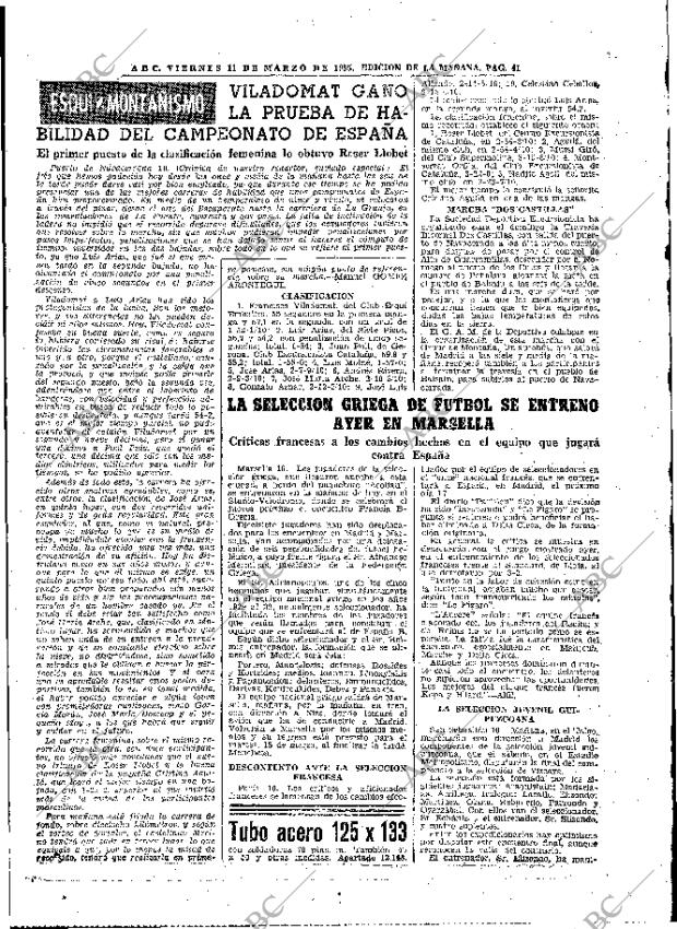 ABC MADRID 11-03-1955 página 41