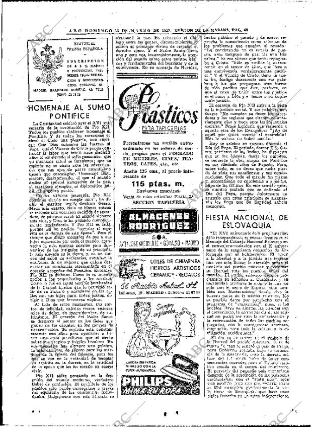 ABC MADRID 13-03-1955 página 46