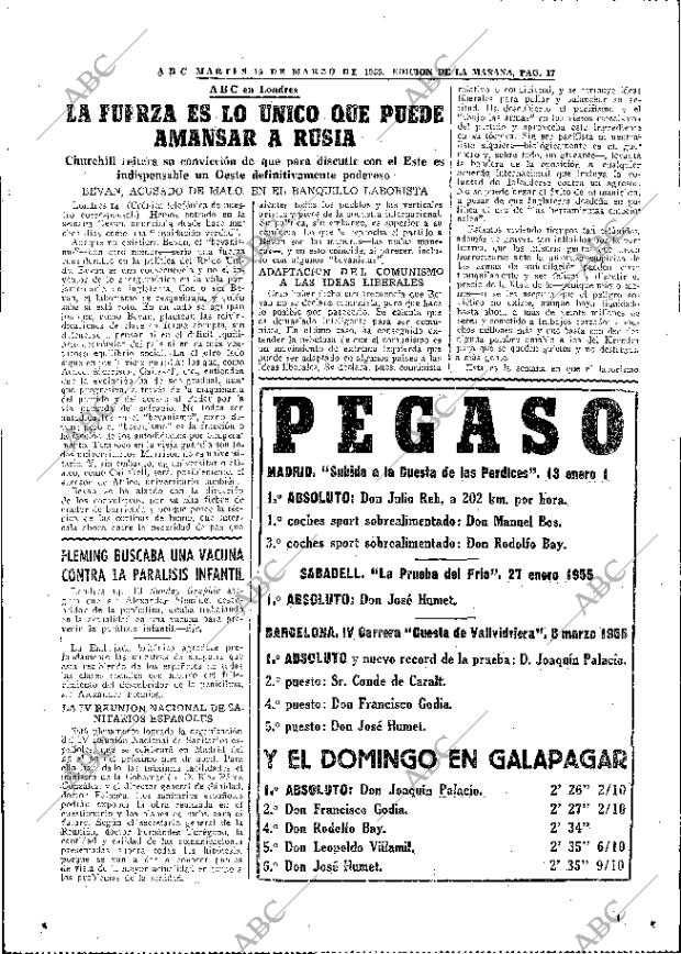 ABC MADRID 15-03-1955 página 17