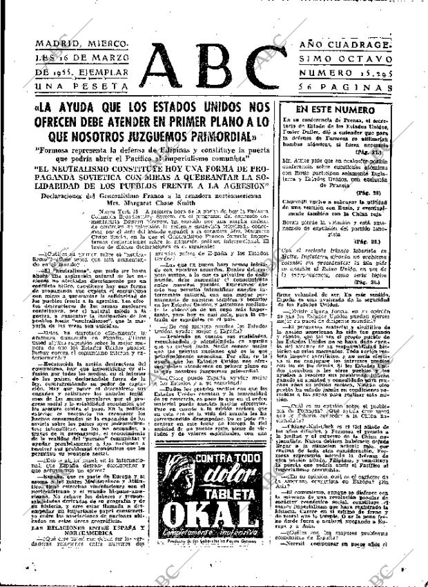 ABC MADRID 16-03-1955 página 23