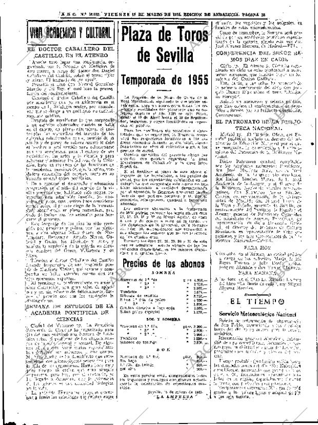 ABC SEVILLA 18-03-1955 página 28