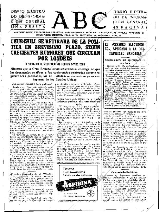 ABC SEVILLA 20-03-1955 página 15