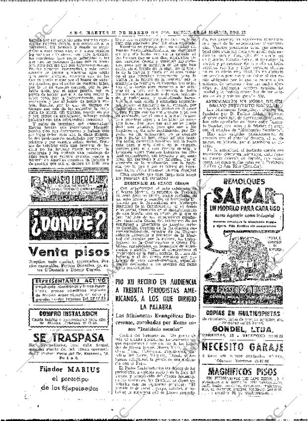 ABC MADRID 22-03-1955 página 22