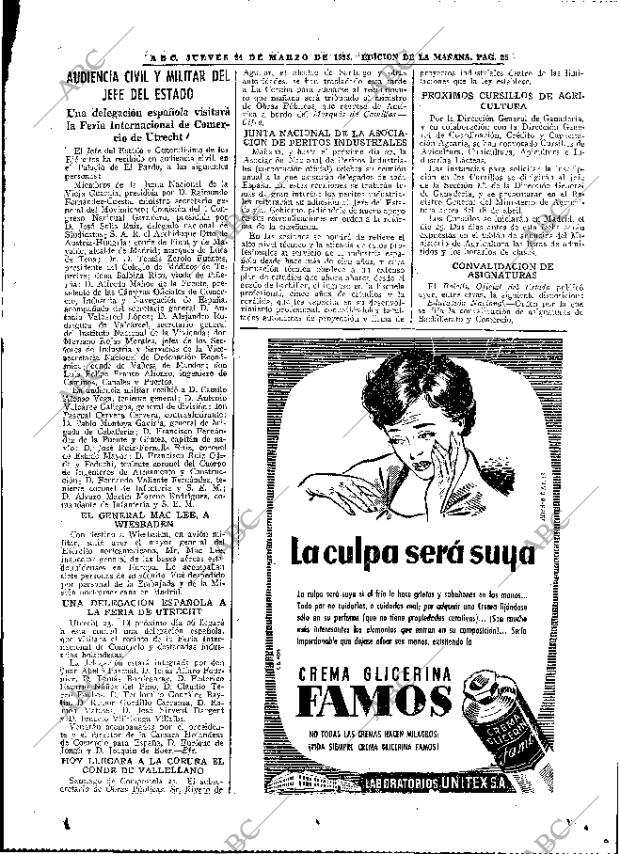 ABC MADRID 24-03-1955 página 25