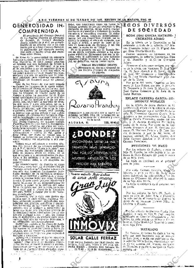 ABC MADRID 25-03-1955 página 36