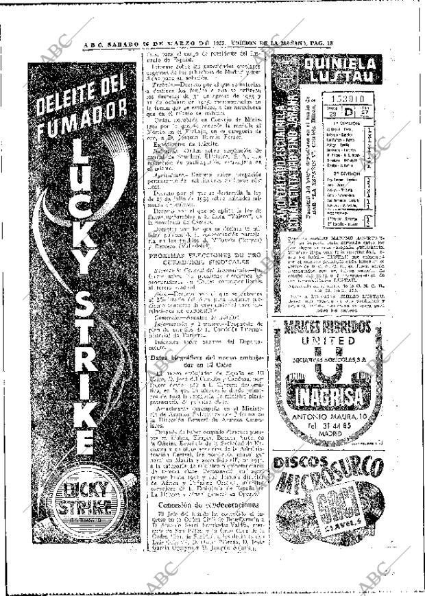 ABC MADRID 26-03-1955 página 14