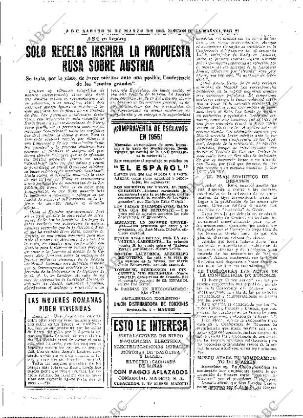 ABC MADRID 26-03-1955 página 17