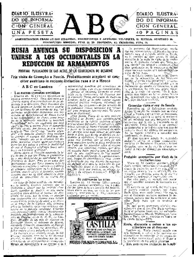 ABC SEVILLA 26-03-1955 página 15