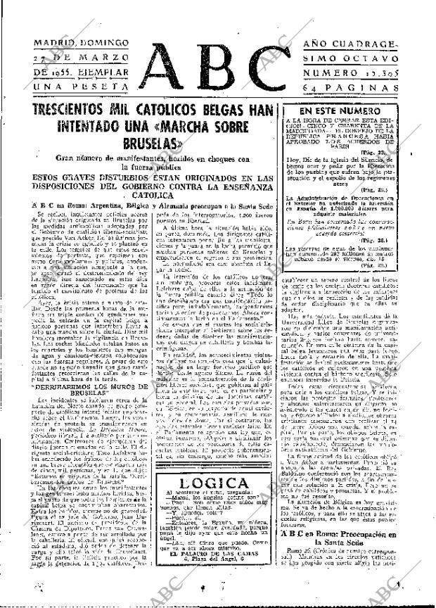 ABC MADRID 27-03-1955 página 27
