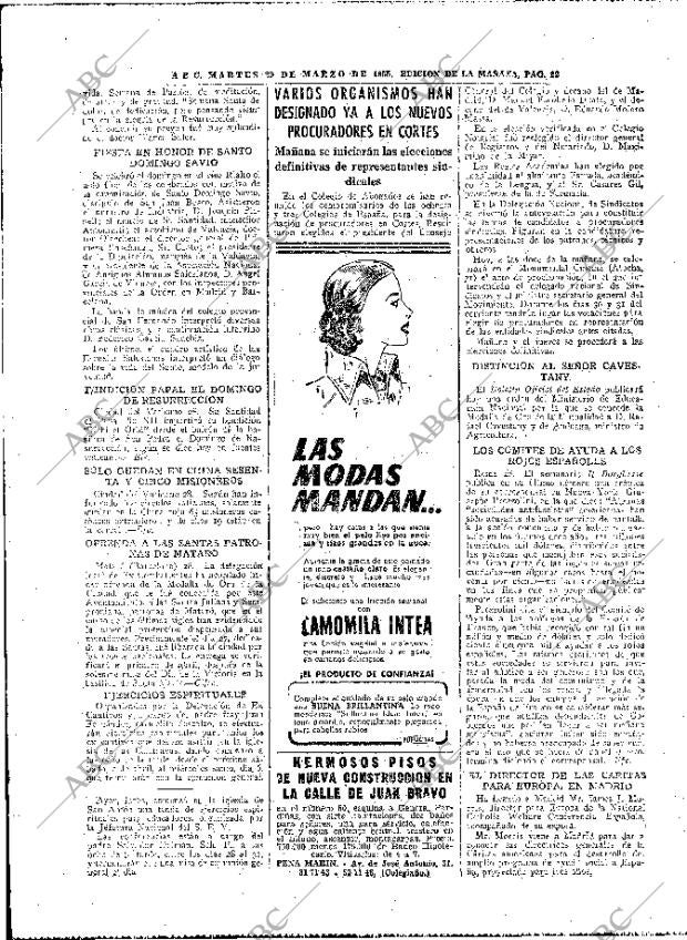 ABC MADRID 29-03-1955 página 22
