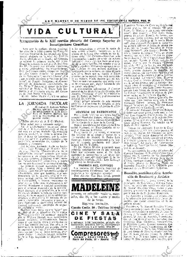 ABC MADRID 29-03-1955 página 27