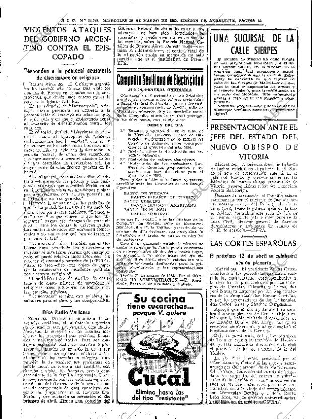 ABC SEVILLA 30-03-1955 página 23