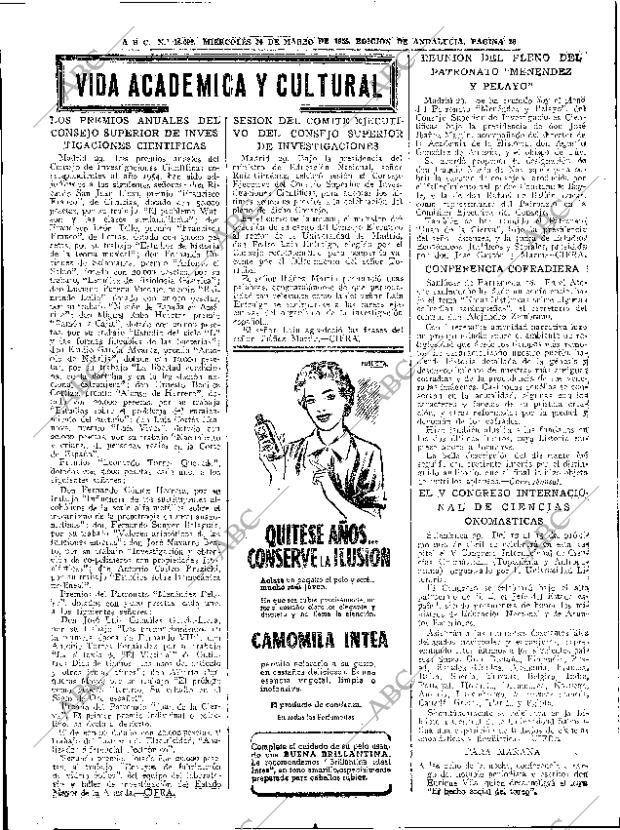 ABC SEVILLA 30-03-1955 página 26