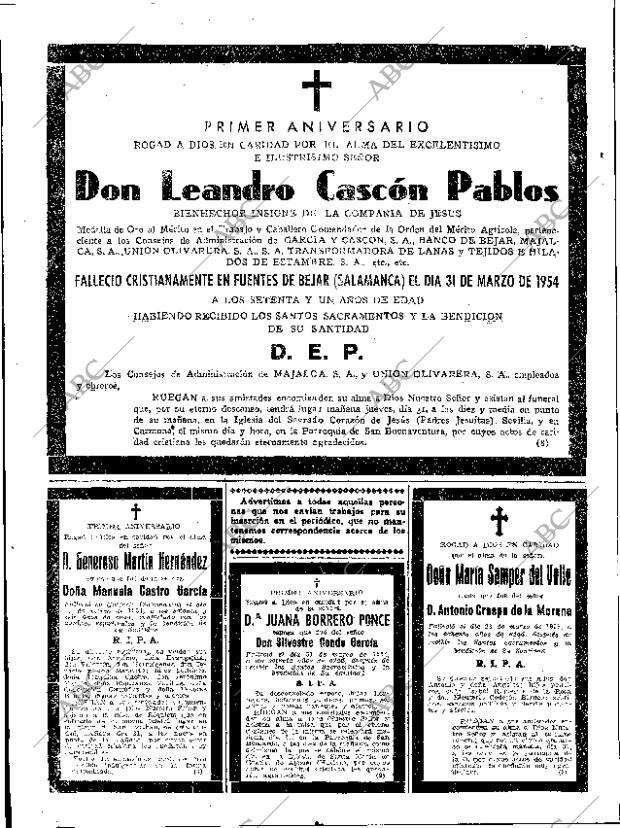 ABC SEVILLA 30-03-1955 página 34