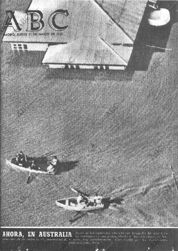 ABC MADRID 31-03-1955 página 1