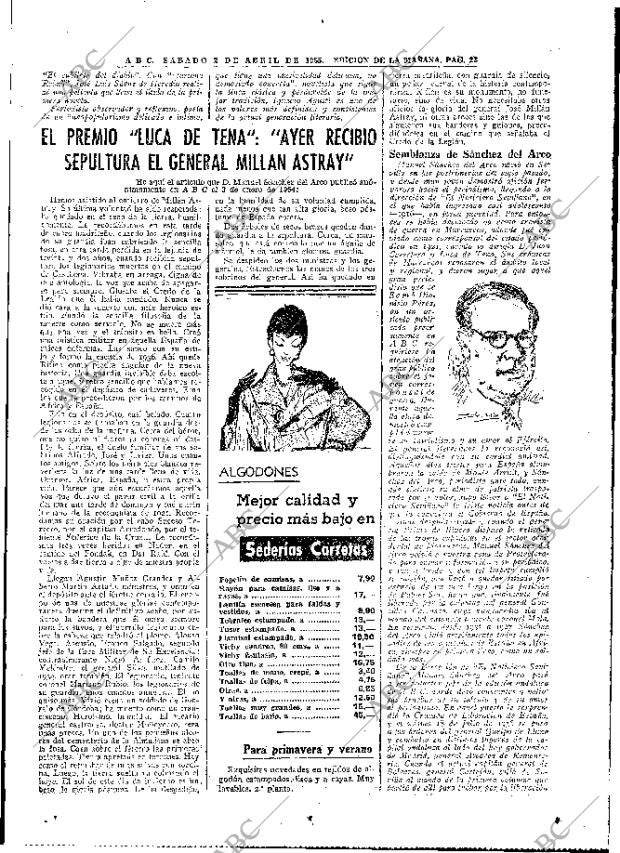 ABC MADRID 02-04-1955 página 23