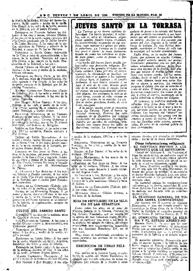 ABC MADRID 07-04-1955 página 28