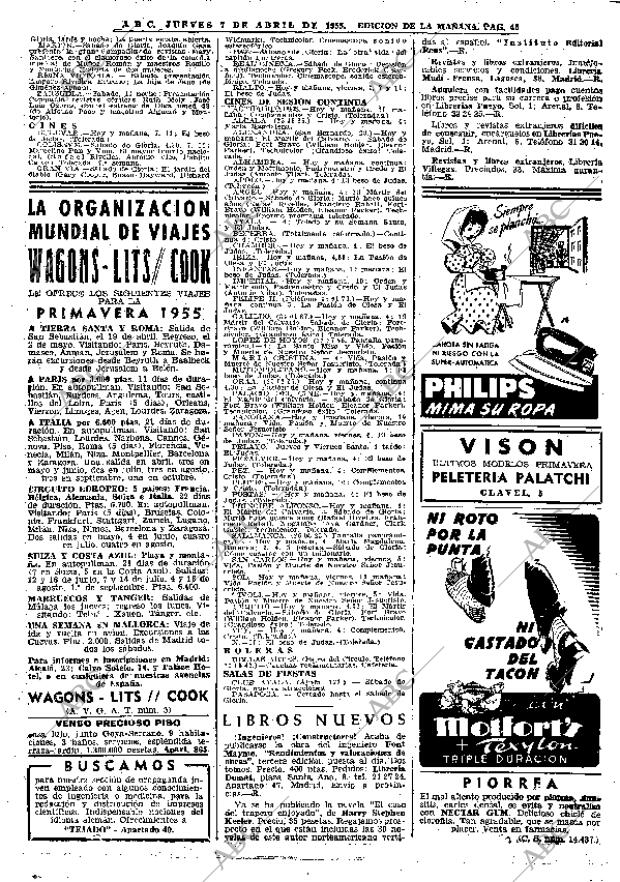 ABC MADRID 07-04-1955 página 46