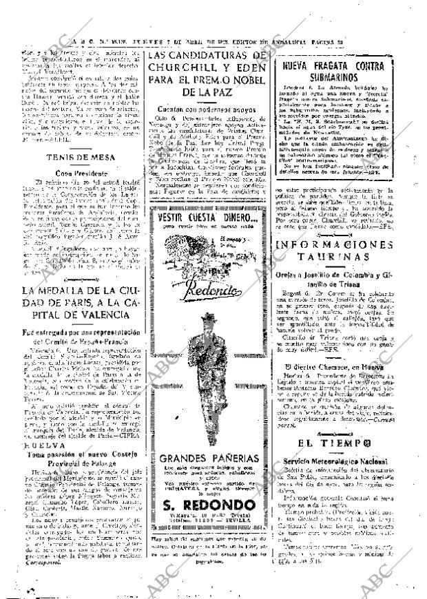 ABC SEVILLA 07-04-1955 página 32