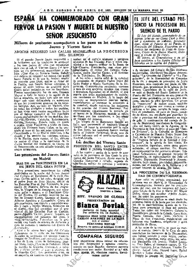 ABC MADRID 09-04-1955 página 33